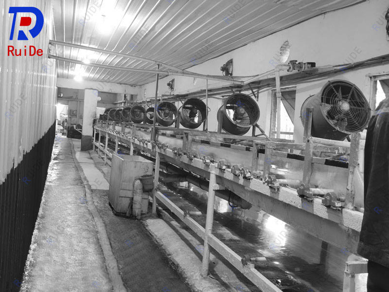 硫酸铝钢带结片机工程（用户：苏州XXX化工）